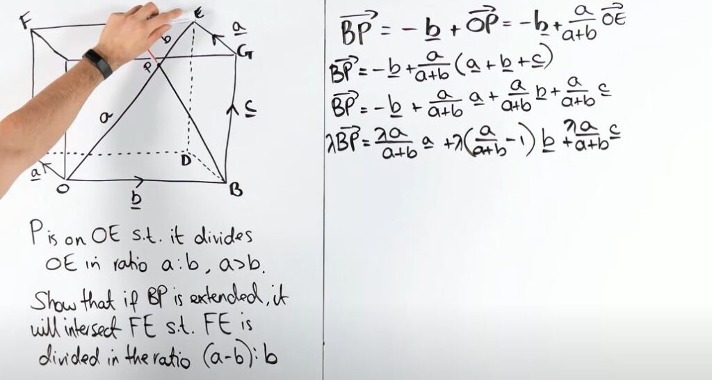 3d vectors a level maths